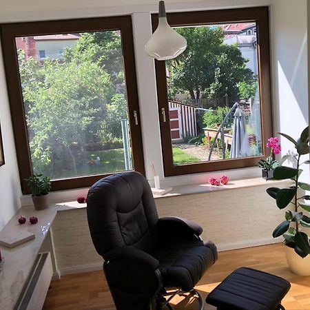 Ferienwohnung An Der Gruenen Clara Erfurt Esterno foto