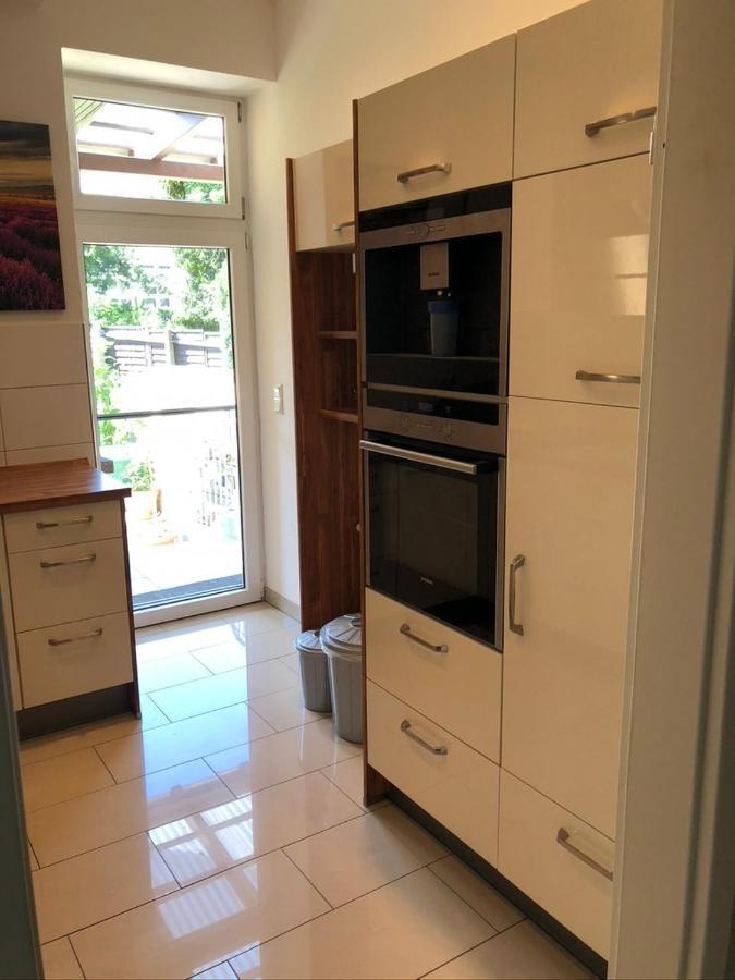 Ferienwohnung An Der Gruenen Clara Erfurt Esterno foto