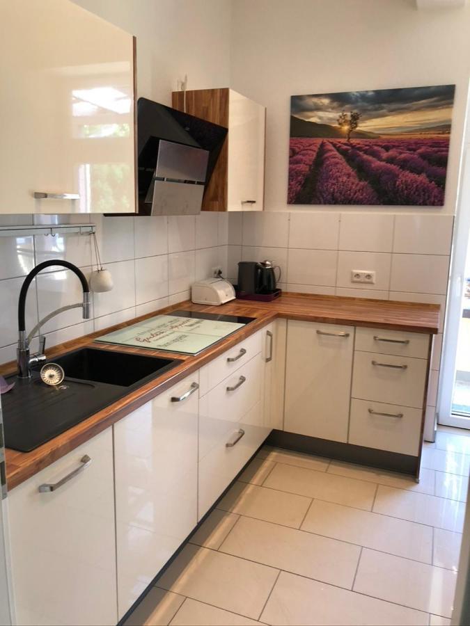 Ferienwohnung An Der Gruenen Clara Erfurt Esterno foto