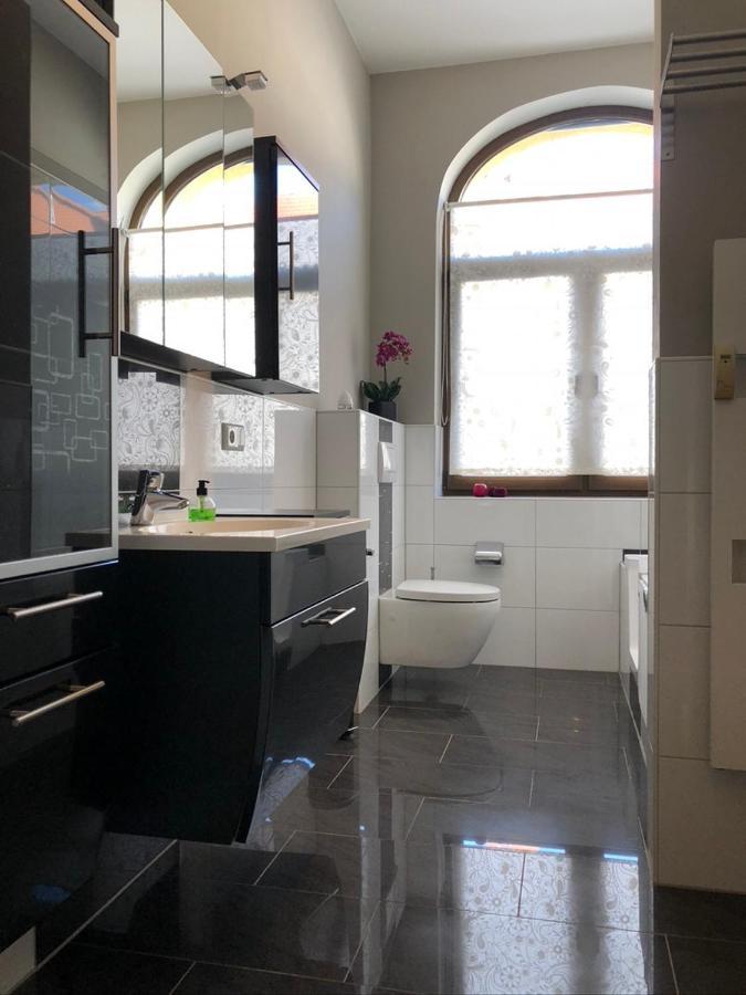Ferienwohnung An Der Gruenen Clara Erfurt Esterno foto